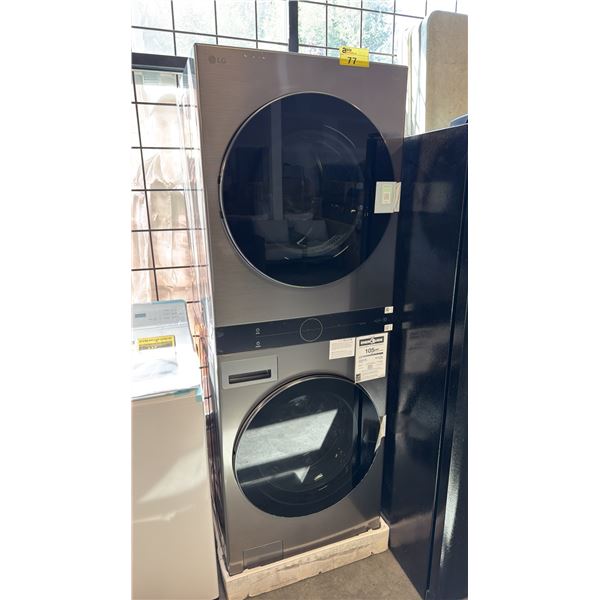 LG WKEX200HVA LAUNDRY CENTER, AI DD, TURBOWASH 360, GRAPHITE STEEL COLOUR