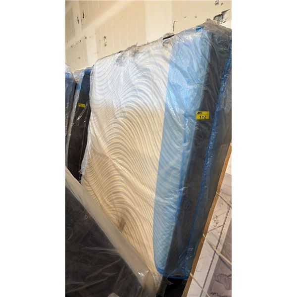 SERTA IDREAM UPSCALE 12IN KING SIZE MATTRESS WITH BOX SPRING