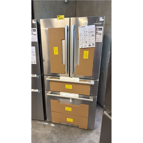 BOSCH 800 SERIES B36CL80SNS FRENCH DOOR REFRIGERATOR, 36 INCH WIDTH, 21 CU. FT. CAPACITY
