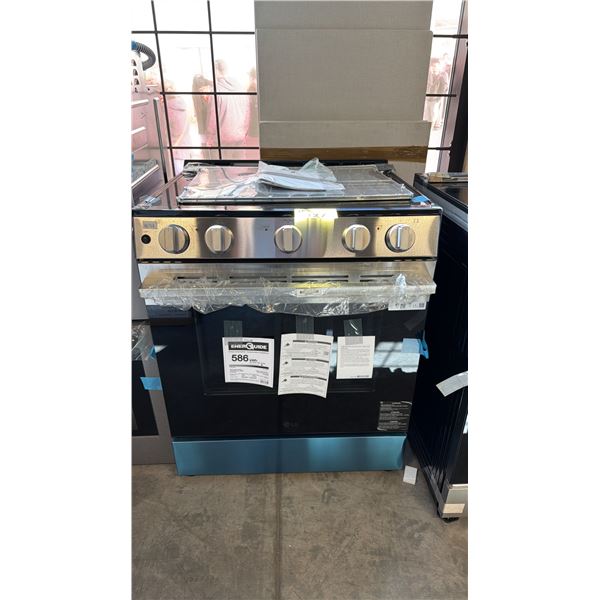 LG LSEL6333ZE ELECTRIC RANGE, 6.3 CU. FT. CAPACITY, 30 INCH EXTERIOR WIDTH, CONVECTION, 5 BURNERS