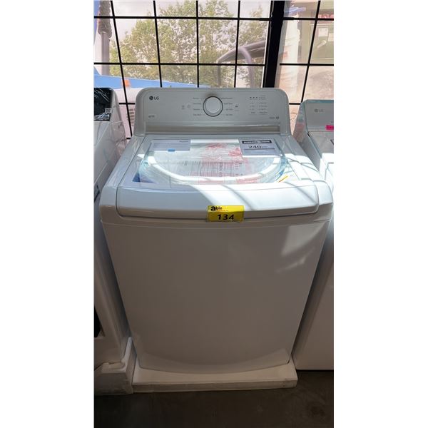 LG WT6105CW TOP LOAD WASHER, 27 INCH WIDTH, 4.8 CU. FT. WASHER CAPACITY, 800 RPM WASHER SPIN SPEED,