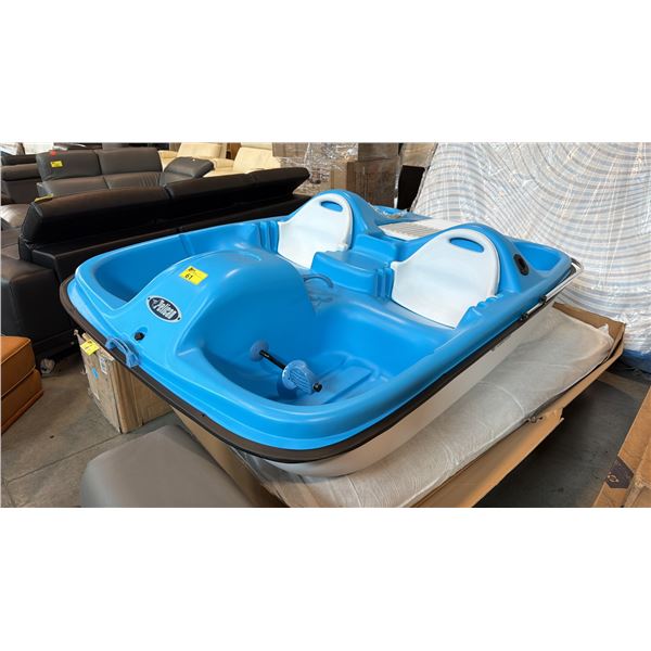 PELICAN MONACO DLX ANGLER PEDAL BOAT (MODEL HH25) , HIGH-IMPACT RESISTANCE, MULTIPLE STORAGE AREAS
