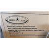 Image 2 : SIERRA FLAME VISTA VISTA-BI-50-12 ELECTRIC FIREPLACE WITH BLACK STEEL SURROUND, IN BOX