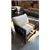 Image 6 : SUNBRELLA 8 PIECE PATIO SET, INCLUDING 3 SEATER , 2 ARMCHAIRS, 2 LOW SEATS AND A ROUND COFFEE TABLE
