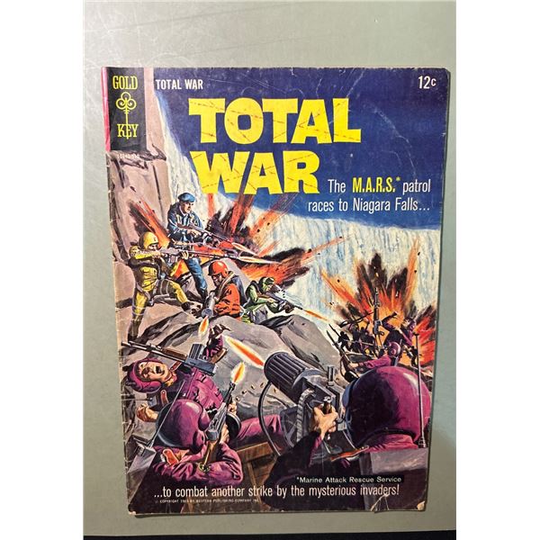 Total War #2 (Gold Key, 1965) M.A.R.S. Patrol Sci-Fi War Comic