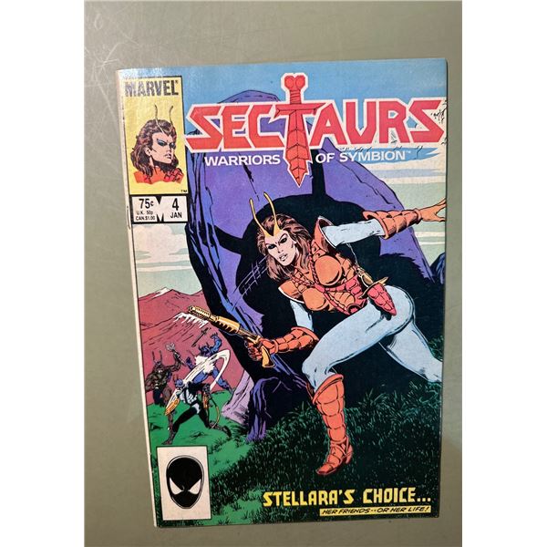 Sectaurs Warriors of Symbion #4 (Marvel, 1986) Stellara's Choice Comic
