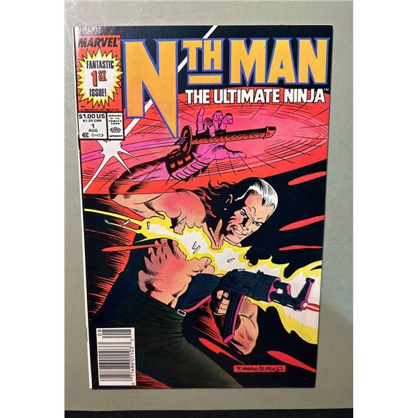 Nth Man The Ultimate Ninja #1 (Marvel, 1989) Fantastic 1st Issue!