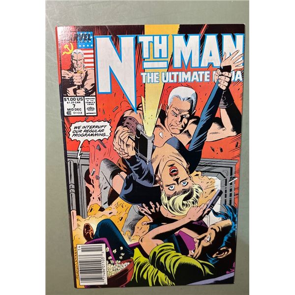 Nth Man the Ultimate Ninja #7 (Marvel Comics, 1989) Copper Age