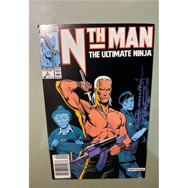 Nth Man The Ultimate Ninja #2 (Marvel Comics, 1989) Copper Age