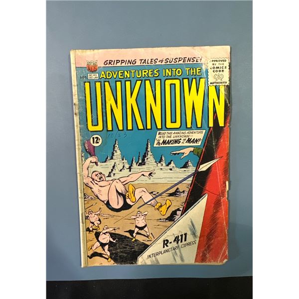 Adventures into the Unknown #145 (ACG, 1963) Silver Age Sci-Fi Comic Book