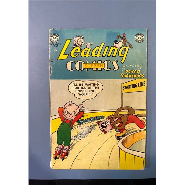 Leading Screen Comics #63 (DC, 1953) Featuring Peter Porkchops
