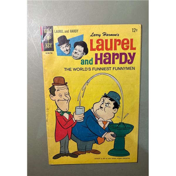 1967 Gold Key Larry Harmon's Laurel and Hardy #2 Comic Book