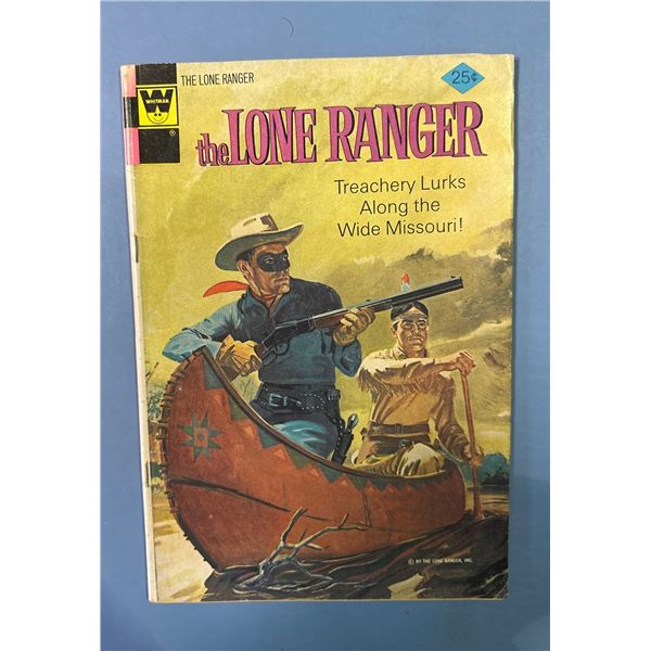 The Lone Ranger #18 (Whitman, 1974) Treachery Lurks Along the Wide Missouri!