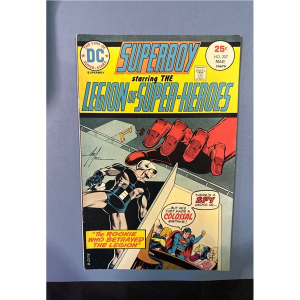 Superboy #207 (DC Comics, 1975) starring The Legion of Super-Heroes