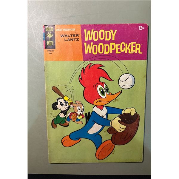 Woody Woodpecker #97 (Gold Key, 1967) Walter Lantz Baseball Cover
