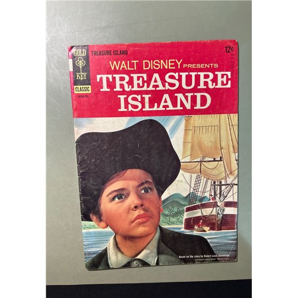 Gold Key Classic Walt Disney's Treasure Island Comic Book (10200-703, 1967)
