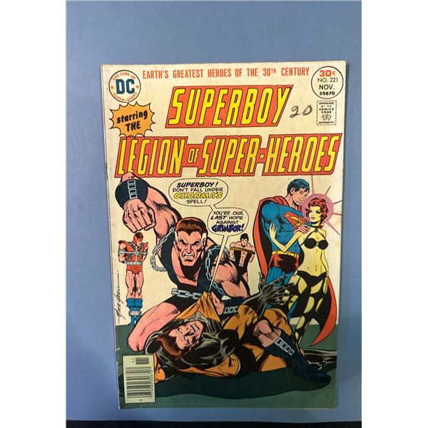 Superboy and the Legion of Super-Heroes #221 (DC Comics, 1976) Mike Grell