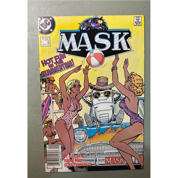 M.A.S.K. #8 "Fun in the Sun!" (DC Comics, 1987) Canadian Price Variant