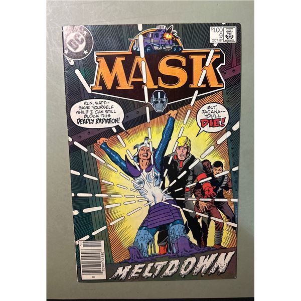 M.A.S.K. #9 (DC, 1987) - Meltdown - Final Issue - Canadian Price Variant
