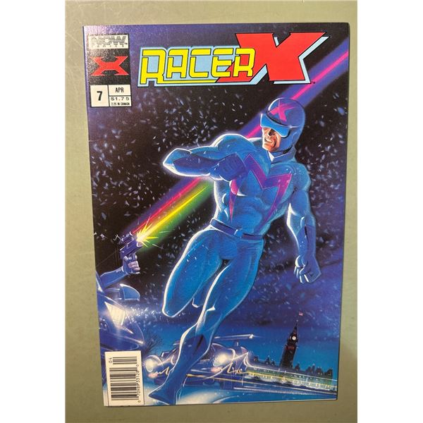 Racer X #7 (NOW Comics, 1989) Copper Age Comic Book