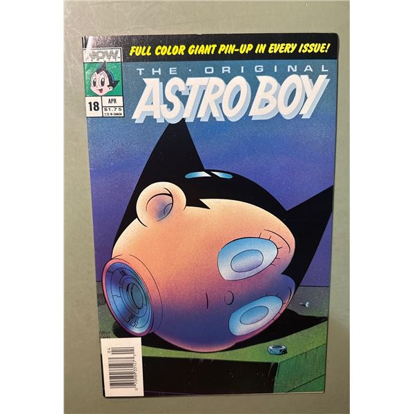 NOW Comics The Original Astro Boy #18 (Apr 1989) Fright Night Back Ad