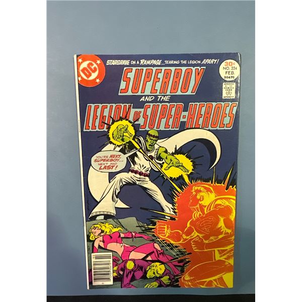 Superboy and the Legion of Super-Heroes #224 (DC, 1977) Stargrave Cover