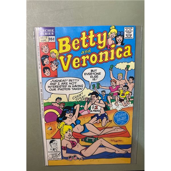 Betty and Veronica #13 Comic Book (Archie, 1988) Copper Age