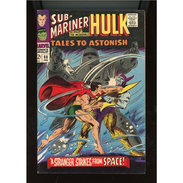 Tales to Astonish #88 (Feb 1967, Marvel) Sub-Mariner and Hulk