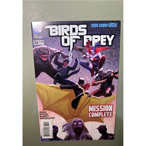 Birds of Prey #34 (2014) DC Comics The New 52! Mission Complete