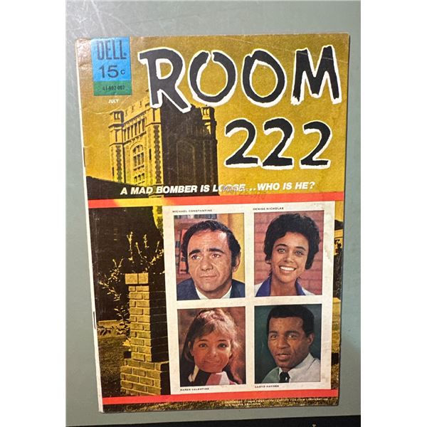Room 222 #3 (Dell, 1970) Comic Book - "A Mad Bomber is Loose"
