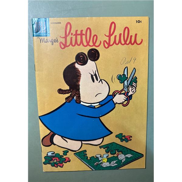 Dell Marge's Little Lulu #101 Comic Book (Nov 1956) Trix Cereal Ad