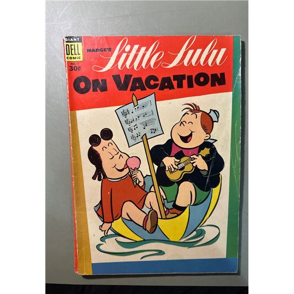 Marge's Little Lulu on Vacation #1 Giant Dell Comic Book (1954)