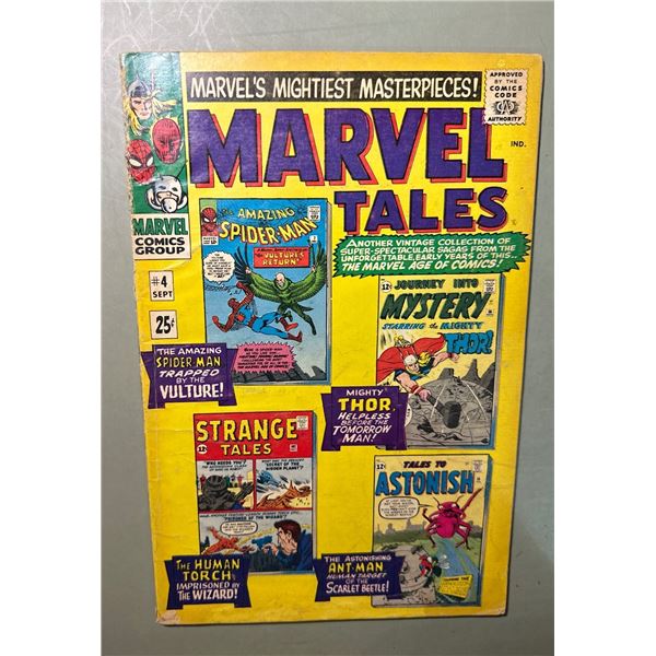 1966 Marvel Tales #4 | Spider-Man, Thor, Human Torch | Marvel Comics