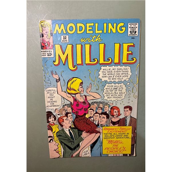 Modeling with Millie #32 (Marvel, 1964) Silver Age Comic CCAC