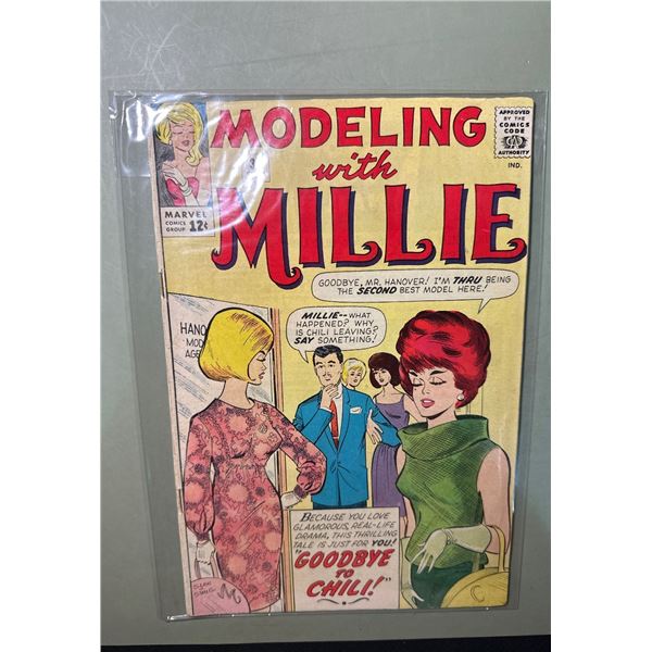 Modeling with Millie #33 (Marvel, 1964) "Goodbye to Chili!" Stan Lee