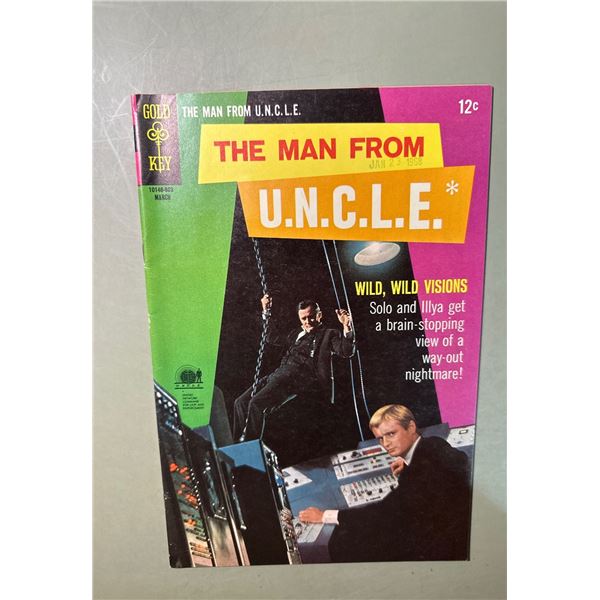 The Man from U.N.C.L.E. #17 Comic Book (Gold Key, March 1968)