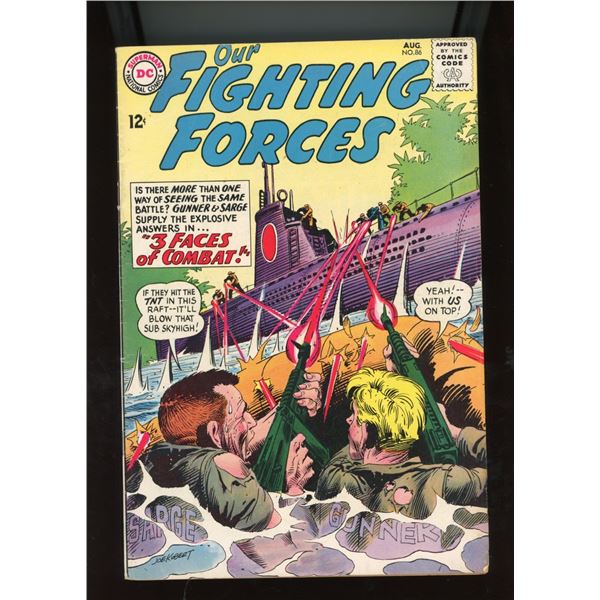 Our Fighting Forces #86 (Aug 1964, DC Comics) - "3 Faces of Combat"