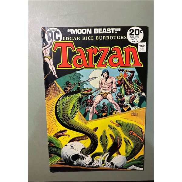 Tarzan #225 (DC Comics, 11/73) "Moon Beast!" Joe Kubert Cover & Art