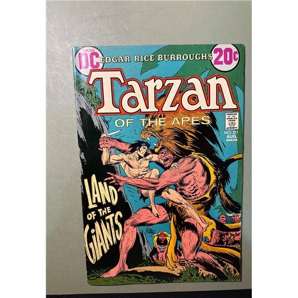 Tarzan of the Apes #211 (DC Comics, 1972) Joe Kubert Art, Land of Giants