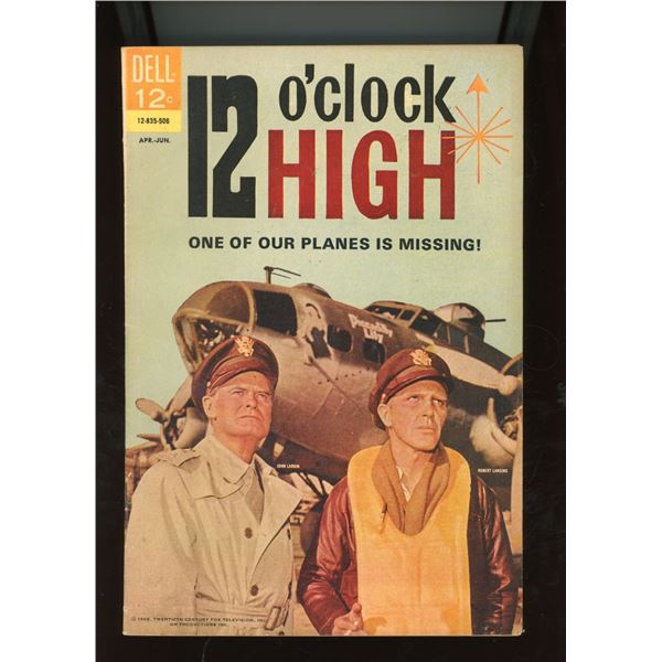 Dell Comics 12 O'Clock High #2 "One of Our Planes is Missing!" (1965)