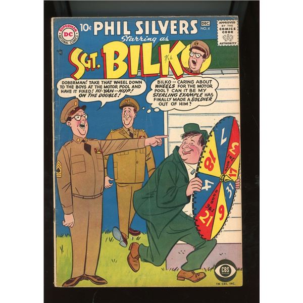 Phil Silvers Sgt. Bilko #4 (Dec 1957) National Comics