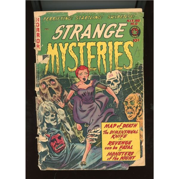 Strange Mysteries #10 (Superior Comics, March 1953) Pre-Code Horror