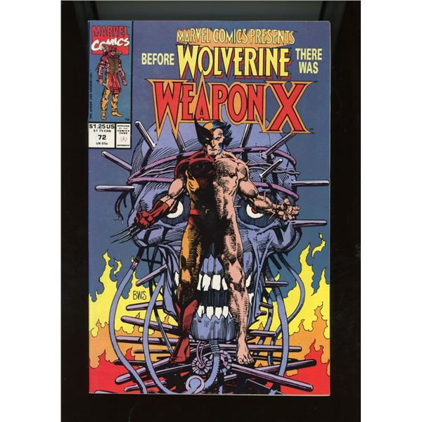 Marvel Comics Presents #72 Wolverine Weapon X Daredevil Shanna Red Wolf (1991)