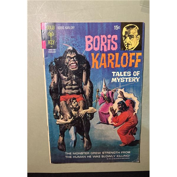 Boris Karloff Tales of Mystery #39 (Gold Key, 1972) Bronze Age Horror