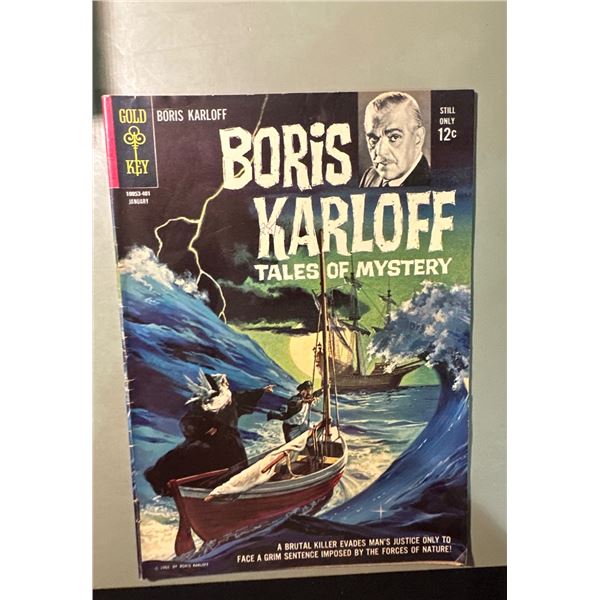 Boris Karloff Tales of Mystery #6 (Gold Key, 1964) Comic Book