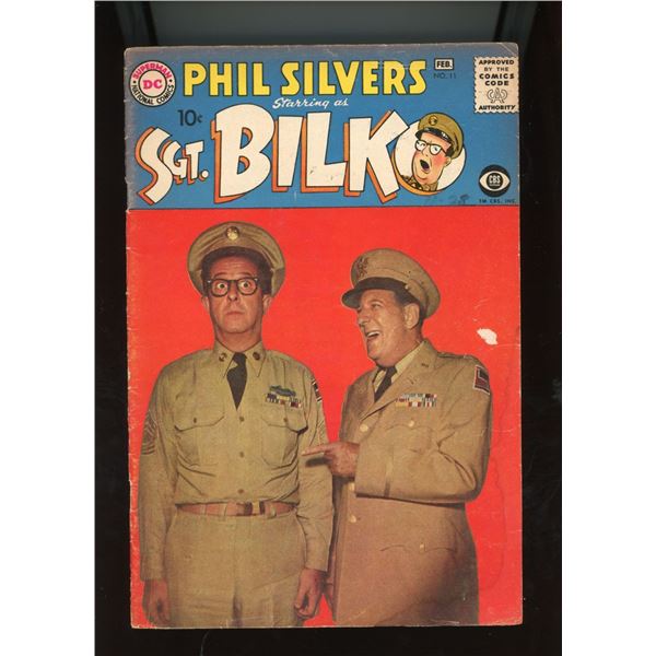 Phil Silvers Starring as Sgt. Bilko No. 11 DC National Comics Feb. 1959