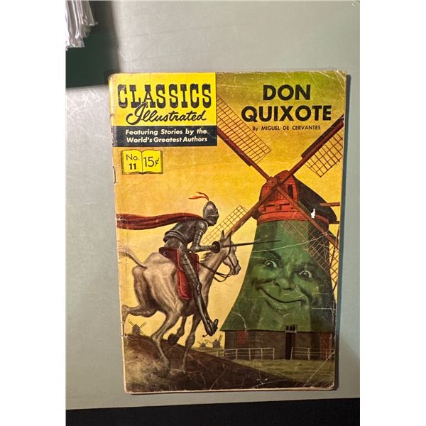 Classics Illustrated #11 Don Quixote Comic Book (Gilberton, 1953)