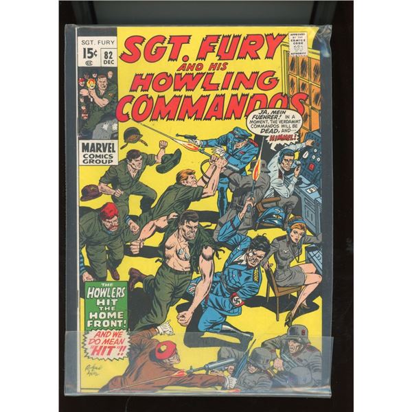 Sgt. Fury and His Howling Commandos #82 (Dec 1970, Marvel Comics Group)