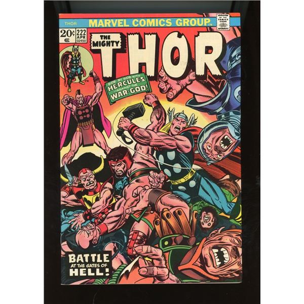 Thor #222 Marvel Comics (1974) - Hercules & Ares Appearance, Gil Kane
