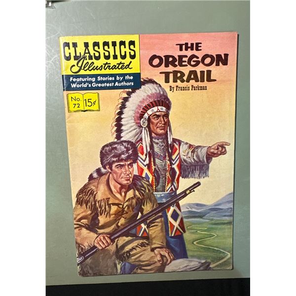 Classics Illustrated The Oregon Trail #72 (Gilberton, 1950) Comic Book